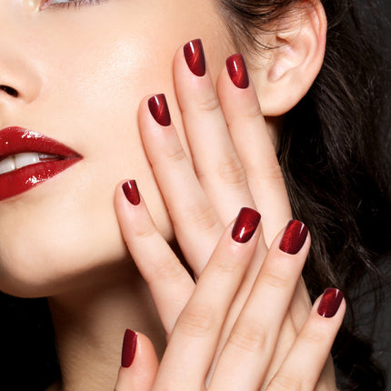 Bonmuz - Starlite Red | Soft & Durable Press-On Nails