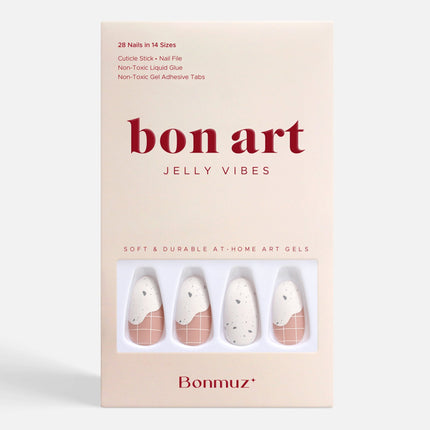 Bonmuz - Sundaes and Cones | Soft & Durable Press-On Nails