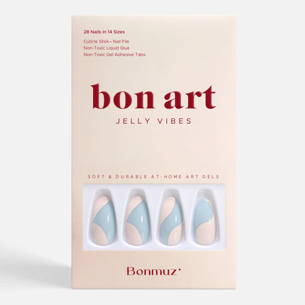 Bonmuz - Sweet Cream | Soft & Durable Press-On Nails