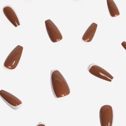 Bonmuz - Toffee Nut | Soft & Durable Press-On Nails