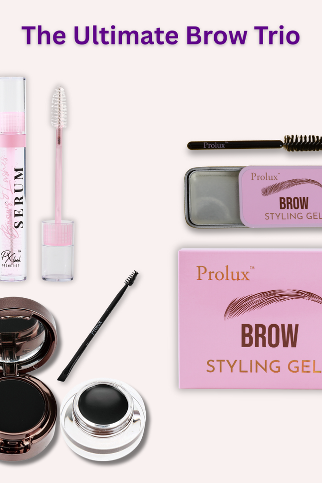 Prolux Cosmetics - The Ultimate Brow Trio