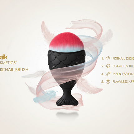 REK Cosmetics - REK Cosmetics Blending Fishtail brush | REK Cosmetics