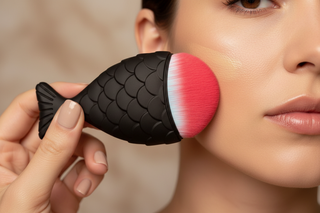 REK Cosmetics - REK Cosmetics Blending Fishtail brush | REK Cosmetics