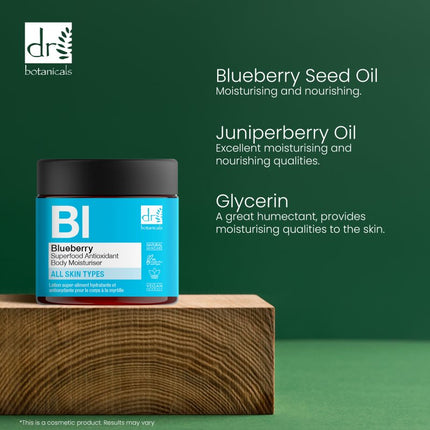 skinChemists US - Blueberry Superfood Antioxidant Body Moisturiser 60ml