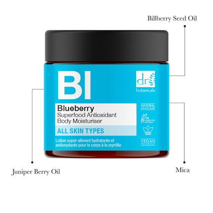 skinChemists US - Blueberry Superfood Antioxidant Body Moisturiser 60ml