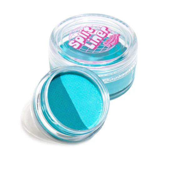 Glisten Cosmetics - Split Liner - Blue Heaven (UV Turquoise) -  Large (10g)