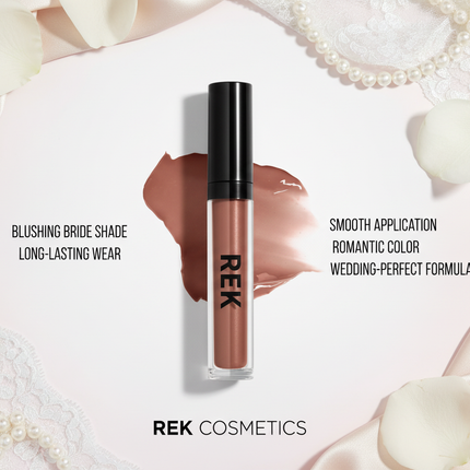 REK Cosmetics - Blushing Bride | Liquid Lipstick | REK Cosmetics