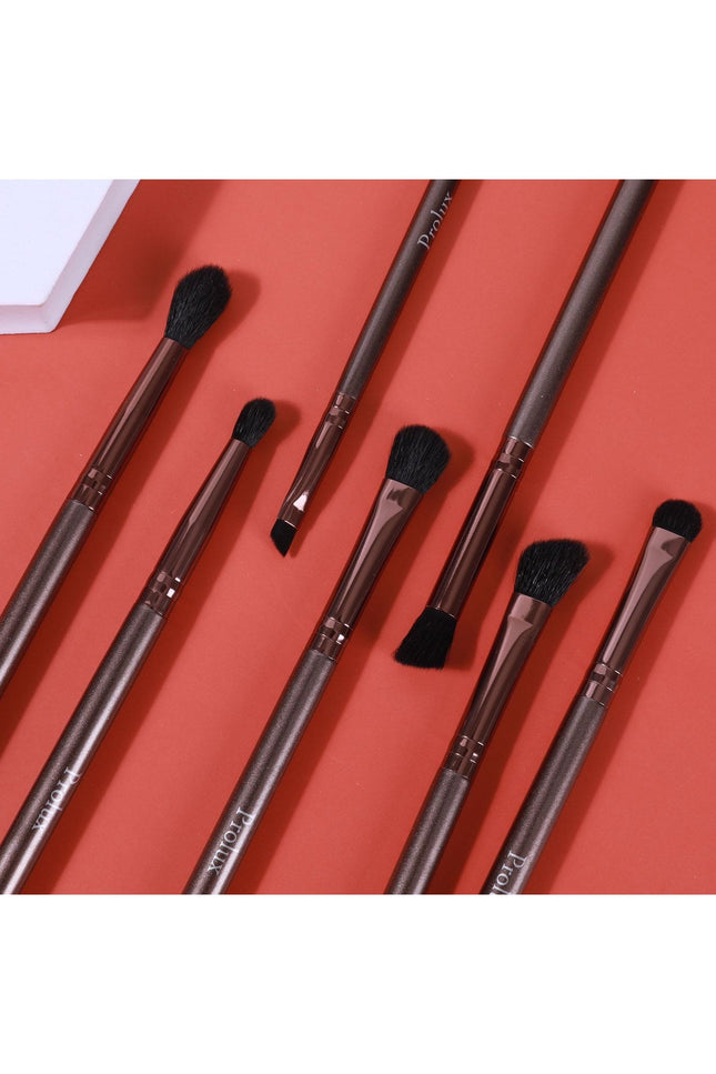 Prolux Cosmetics - Deluxe Eye Essentials 7pc Brush Set