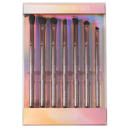 Prolux Cosmetics - Deluxe Eye Essentials 7pc Brush Set
