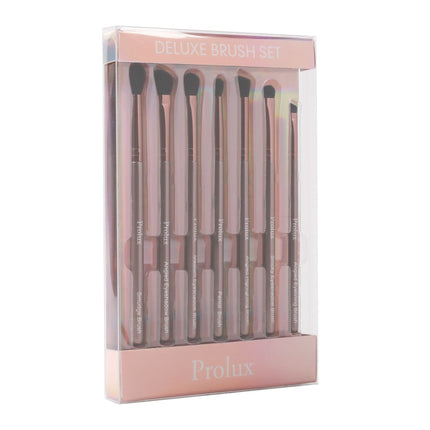 Prolux Cosmetics - Deluxe Eye Essentials 7pc Brush Set