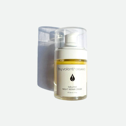 by valenti® - Bakuchiol Night Repair Cream Bakuchiol 1% + Retinyl Palmitate .3% + Hyaluronic acid + Ceramides