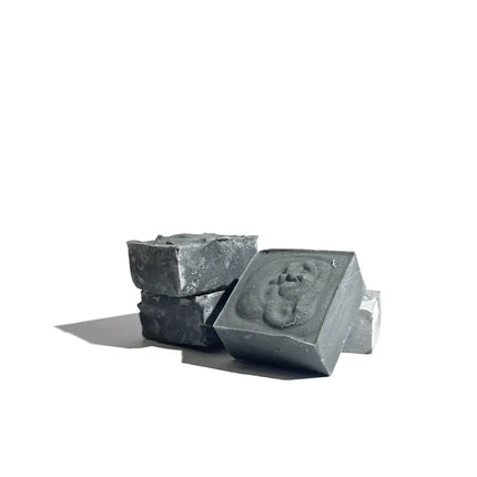 by valenti® - Black Clay Facial Soap with Activated charcoal + Hematite + Aloe vera