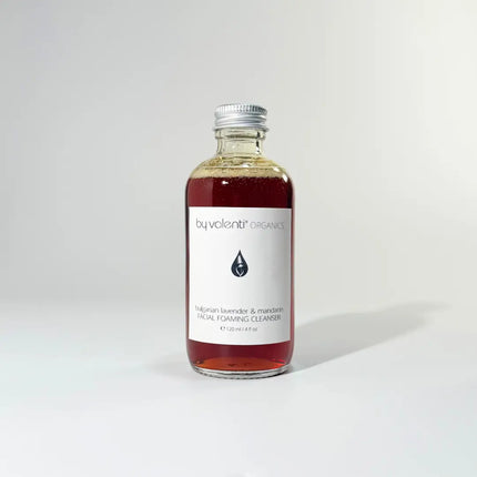 by valenti® - Bulgarian Lavender & Mandarin Facial Foaming Cleanser with Sweet almond oil + Lavender extract