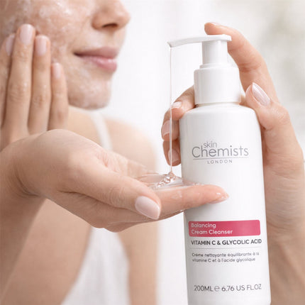 skinChemists US - Balancing Vitamin C & Glycolic Acid Cream Cleanser 200ml