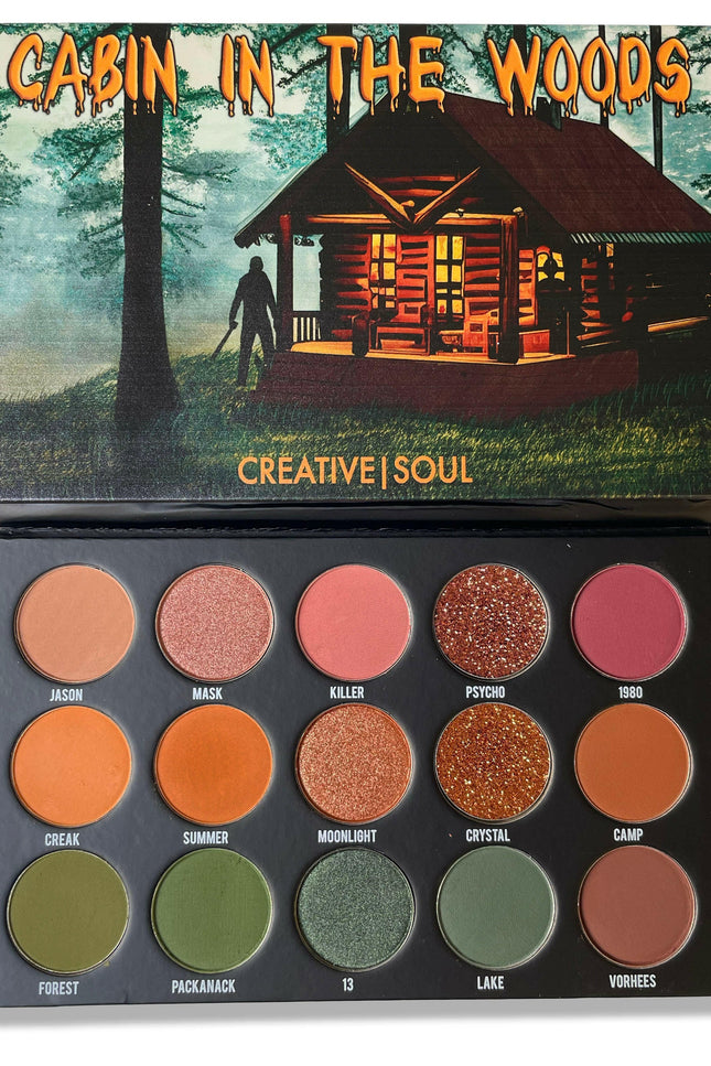 Creative Soul Cosmetics - Cabin In The Woods Eyeshadow Palette