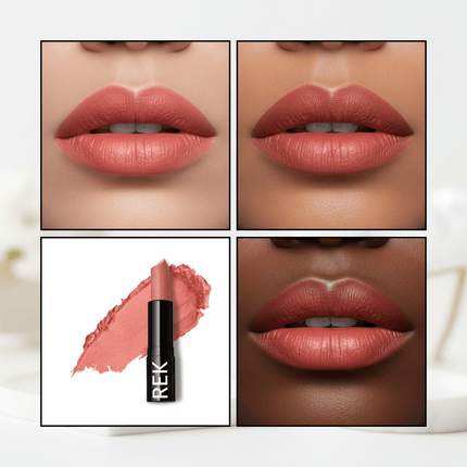 REK Cosmetics - REK Matte Lipstick — Luxury Clean, Long-Lasting Vegan Formula | REK Cosmetics