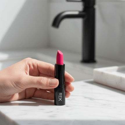 REK Cosmetics - REK Matte Lipstick — Luxury Clean, Long-Lasting Vegan Formula | REK Cosmetics