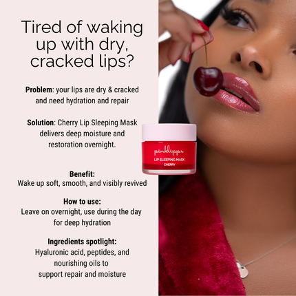 Pink Lipps Co - Cherry Lip Sleeping Mask