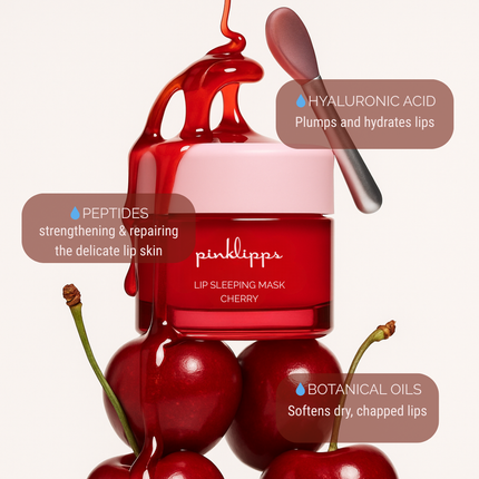 Pink Lipps Co - Cherry Lip Sleeping Mask