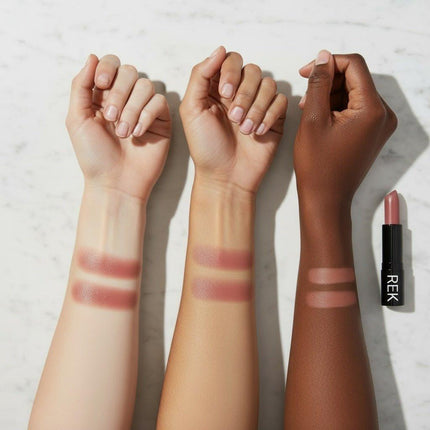 REK Cosmetics - REK Matte Lipstick — Luxury Clean, Long-Lasting Vegan Formula | REK Cosmetics