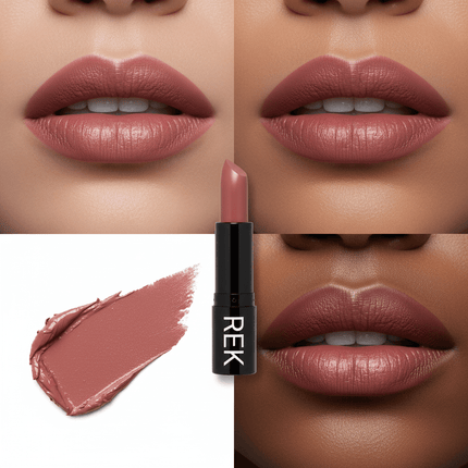 REK Cosmetics - REK Matte Lipstick — Luxury Clean, Long-Lasting Vegan Formula | REK Cosmetics