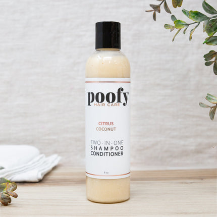 Poofy Organics - 2-in-1 Citrus Coconut Shampoo + Conditioner