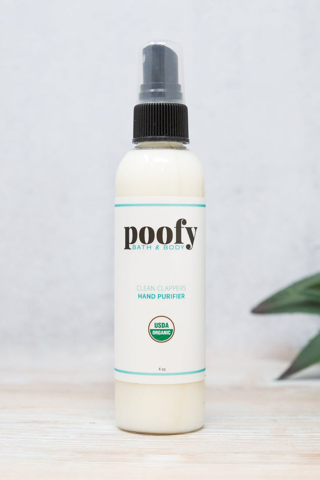 Poofy Organics - Clean Clappers Hand Purifier Organic 4oz
