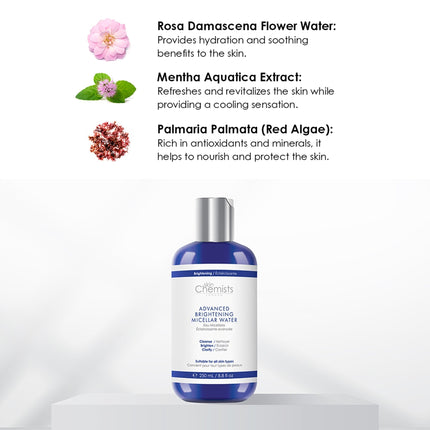 skinChemists US - skinChemists Advanced Brightening Marine Micellar Water 250ml Twin Savings Pack