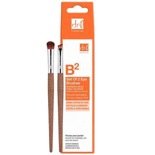 skinChemists US - Coffee Ground Set Of 2 Eye Brushes