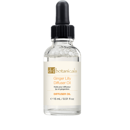 skinChemists US - Dr Botanicals Exotic Ginger Lilly Diffuser Oil 15ml Twin Value Savings Pack