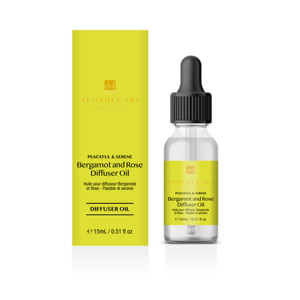skinChemists US - Dr Botanicals Peaceful & Serene Bergamot & Rose Diffuser Oil 15ml Twin Value Savings Pack