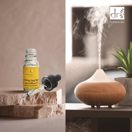 skinChemists US - Dr Botanicals Soothing Ylang Ylang Luxury Diffuser Oil 10ml Twin Value Savings Pack