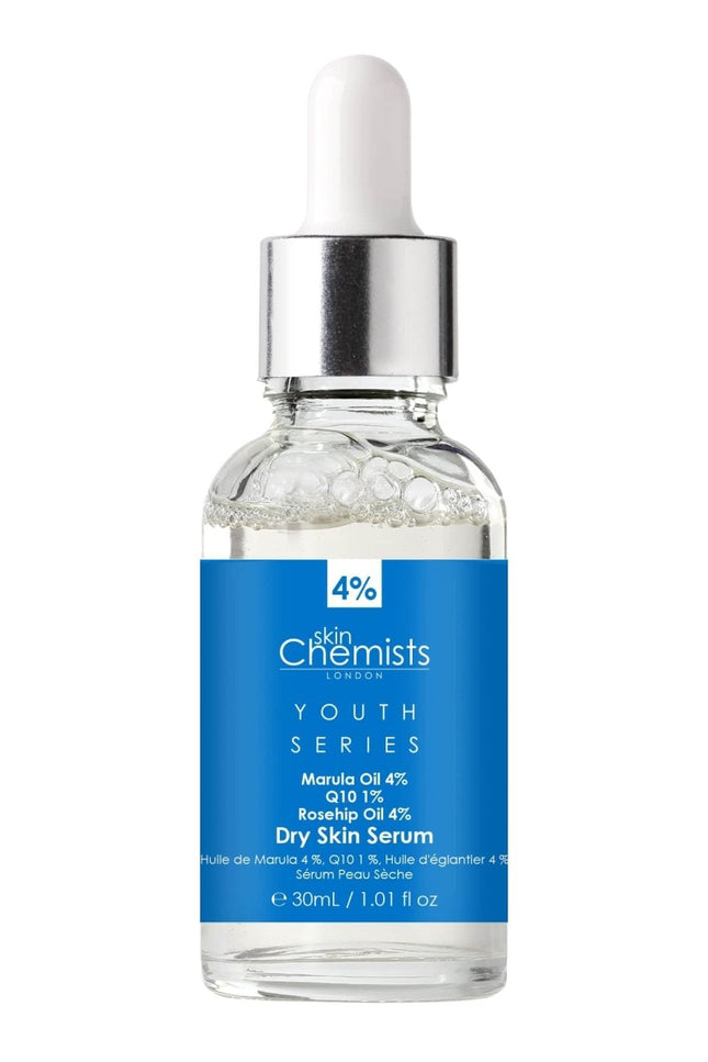 skinChemists US - Dry Skin Serum Marulua Oil 4%, Q10 1%, Rosehip Oil 4% 30ml