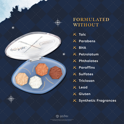 Profusion Cosmetics - Harry Potter Holiday | Magical Charms Illuminating Highlighter Quad