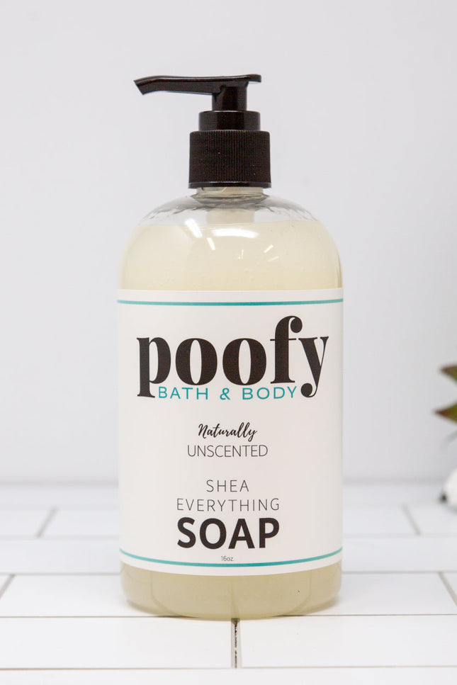 Poofy Organics - Naturally Unscented SHEA Everything Soap