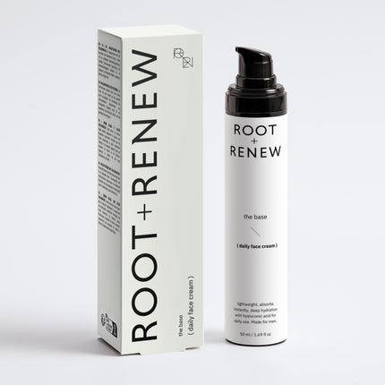 Root & Renew - The Base — Daily Face Cream for Men