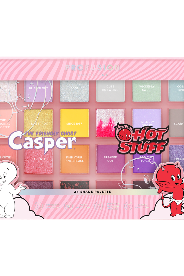 Profusion Cosmetics - Casper & Hot Stuff 24 Shade Palette