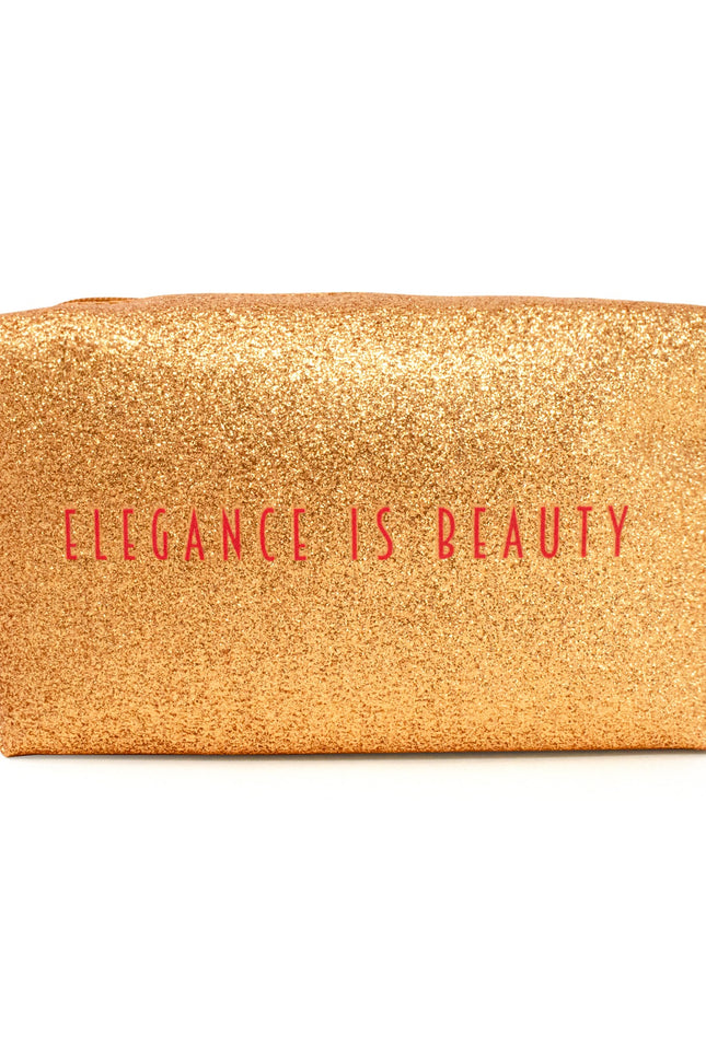 Profusion Cosmetics - Elegance is Beauty Cosmetic Bag