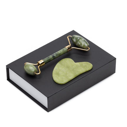 EpiLynx - Natural Jade Roller and Gua Sha - Puffiness Reduction