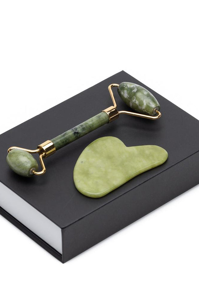 EpiLynx - Natural Jade Roller and Gua Sha - Puffiness Reduction