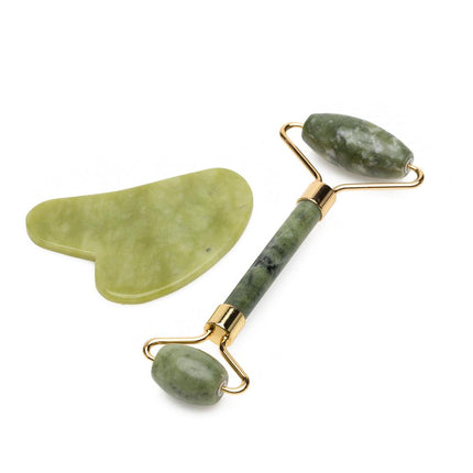 EpiLynx - Natural Jade Roller and Gua Sha - Puffiness Reduction