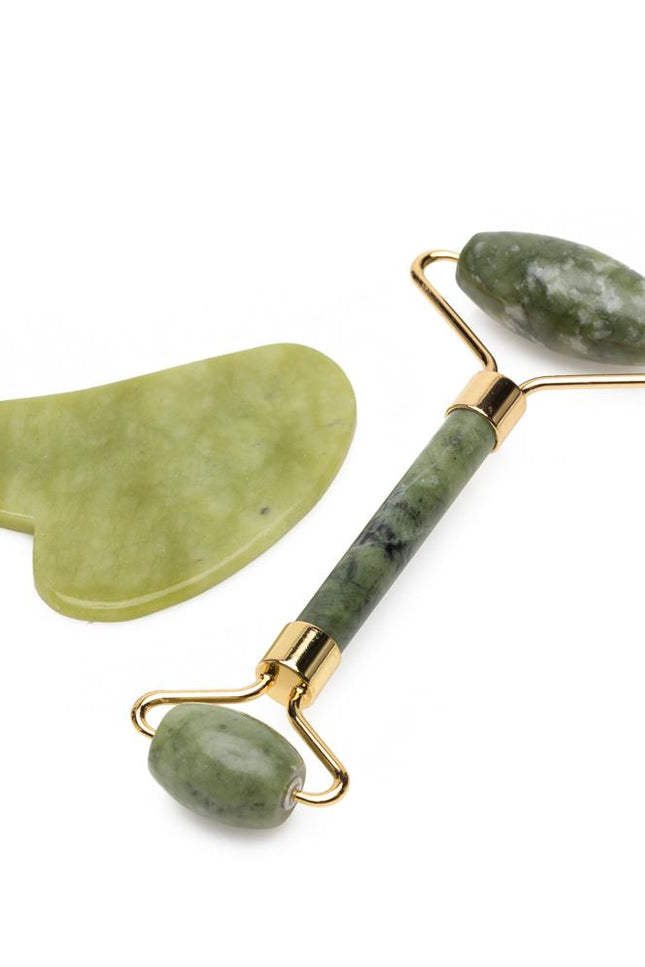 EpiLynx - Natural Jade Roller and Gua Sha - Puffiness Reduction