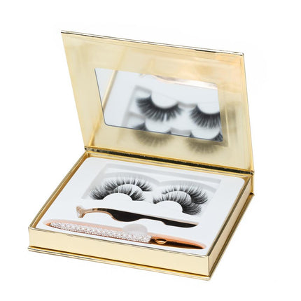 EpiLynx - False Eyelashes - No Glue Black Eyeliner and Lashes Kit