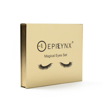 EpiLynx - False Eyelashes - No Glue Black Eyeliner and Lashes Kit