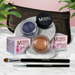 Golden Caramel - A Caramel Brown with Golden Shimmer / Blue Angel - A Classic Navy Blue