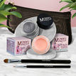 Duchess - A Peachy Rose with a Silver Sheen / Steel Magnolia - Deep grey with shimmer