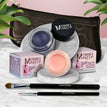 Duchess - A Peachy Rose with a Silver Sheen / Blue Angel - A Classic Navy Blue