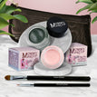 Cameo - a light nude pink / Hunter - A Rich Hunter/Forest Green