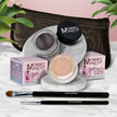 Nudetrality - a matte warm nude / Chocolate Kiss - Deep brown/black