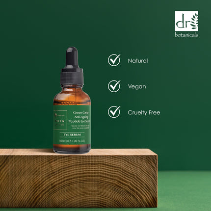 skinChemists US - Dr Botanicals Green Caviar Anti-Ageing Peptide Eye Serum 15ml Twin Value Savings Pack